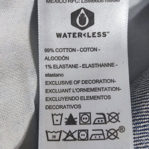 Signature by Levi Strauss Jeans men's size W32/L32 Relaxed fit denim blue colour - Picture 8 of 15